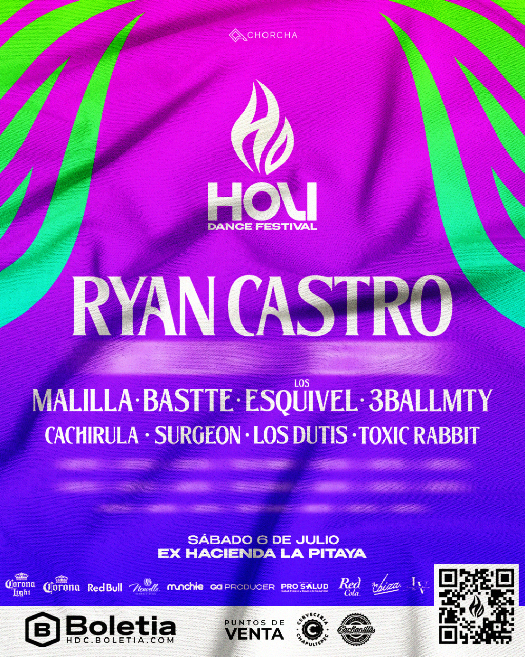 ¡El Festival “Holi Dance of Colours”está de regreso en Querétaro!